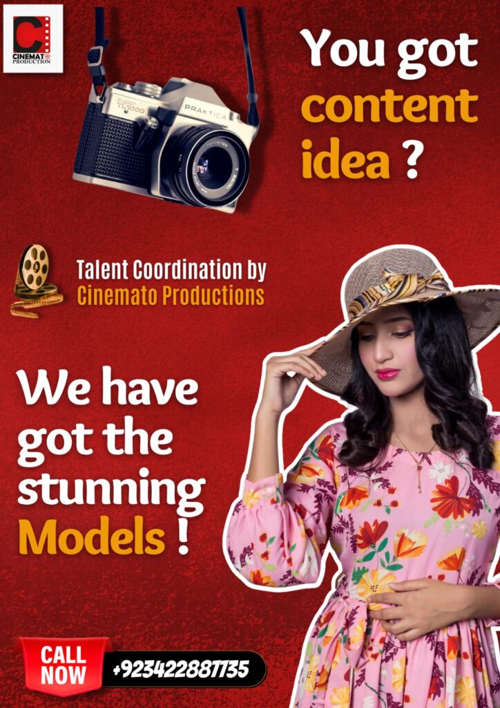 how to hire models in Pakistan